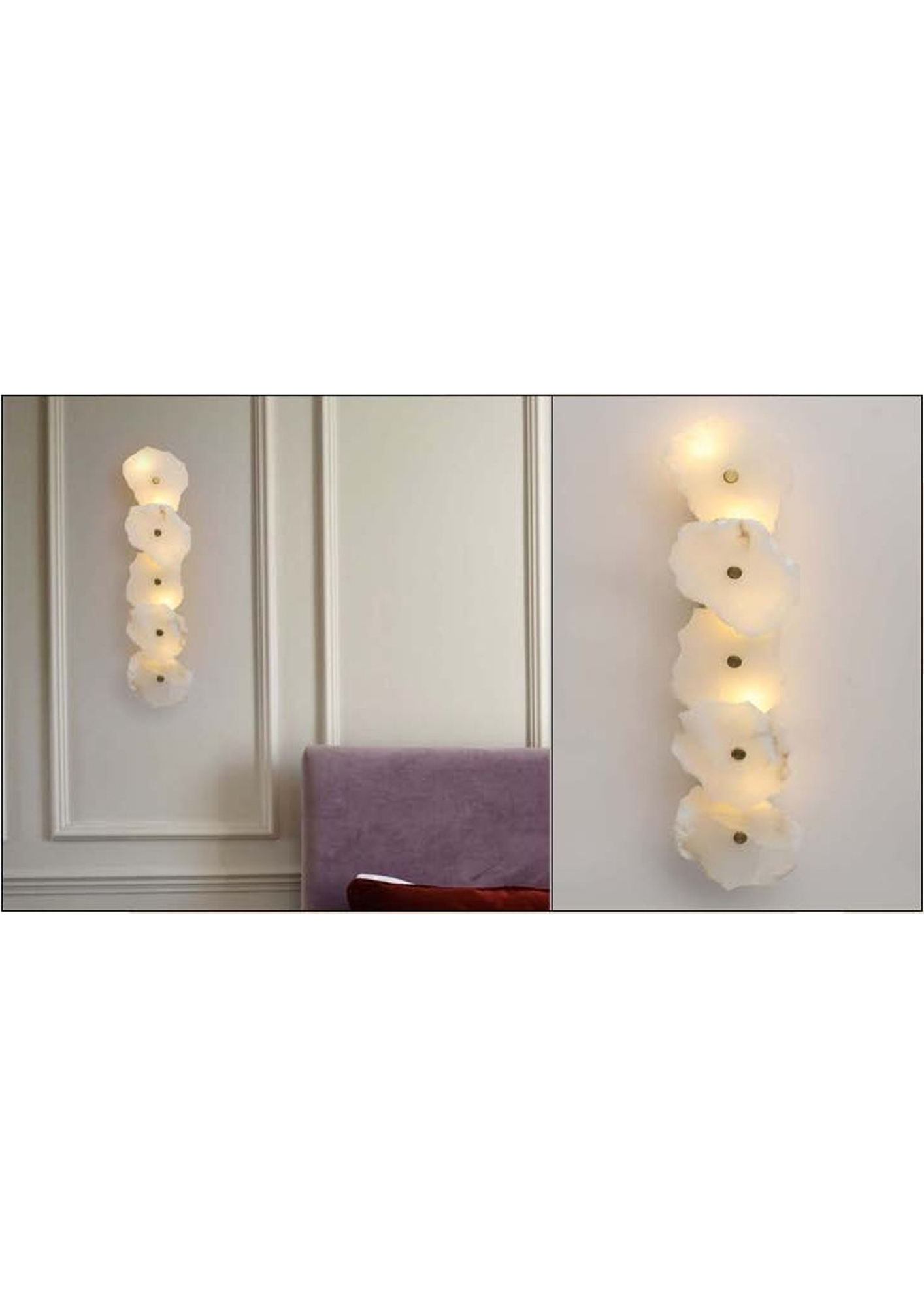 Beyond Lights - Stone Wall Sconce- GL